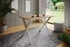 VCM Esstisch Xona 916872 Silber / Sonoma-Eiche H. 76 x B. 140 x T. 80 cm Bild 4