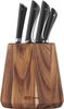 Tefal K267S656 Jamie Oliver 7-tlg Messerblock (Koch-, Santoku-, Brot-, Fleisch-, Universal-, Schälmesser, Block) Bild 3