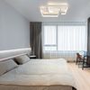 ZMH Deckenlampe LED Deckenleuchte Wohnzimmer 35W Dimmbar Wohnzimmerlampe Modern mit Fernbedienung Weiß Schlafzimmerlampe aus Metall Quadratisch Design Lampe für Schlafzimmer Küche flur Bild 4
