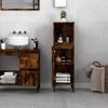 vidaXL Badschrank Räuchereiche 30x30x100 cm Holzwerkstoff 819817 Bild 3