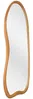 Vente-unique - Großer organischer Wandspiegel - Kiefernholz - B68 x H178 cm - Natur - HARVIL Bild 3