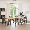 vidaXL Couchtischbeine V-Form 2 Stück Anthrazit 70x(42-43,3) cm Stahl 4012638 Bild 2