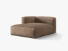 Micadoni Recamiere Martina 1-Sitzer Links Samt Dunkelbeige Bild 2
