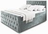 Masseno Boxbett FONDI 140x200 cm mit Bonell Matratze und Topper, Doppelbett, Polsterbett mit Kopfteil, Boxspringbett Bild 2