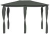 vidaXL Pavillon mit Pfostenabdeckungen 3x4x2,6 m Anthrazit 160 g/m² 313613 Bild 2