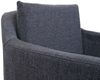 2er-Set Esszimmerstuhl HWC-H93, Küchenstuhl Lehnstuhl Stuhl ~ Stoff/Textil dunkelgrau Bild 5
