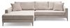 Liadomo Ecksofa Hilary, Cordbezug, verschiedene Farben, Ottomane links oder rechts, Kissen Bild 5