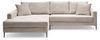 Liadomo Ecksofa Hilary, Cordbezug, verschiedene Farben, Ottomane links oder rechts, Kissen Bild 3