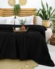 Wohndecke Frotteedecke 100% Baumwolle - Sommerdecke, Kuscheldecke, Laynenburg, Baumwolldecke als Sommer, Bett-Überwurf, Couch-Überwurf, Sofa-Decke Bild 4
