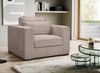 Sessel Canedo in beige-braun 120 cm Bild 5