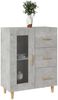 Sideboard, Kommode Betongrau 69,5x34x90 cm Holzwerkstoff j1270p Bild 4