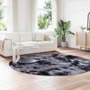 vidaXL Teppich Shaggy Hochflor NAVARRA Dunkelgrau 240x240 cm Polyester 4102928 Bild 3