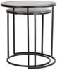 Beistelltisch Säule TALCA von Light & Living 2er Set Antik Kupfer-Schwarz Bild 2