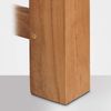 Gartenbank Teakbank DEGAD - Holz Teak 180x61x93 cm | Holzbank 180 Cm Gartenbank Sitzbank Mit Lehne Wetterfest Bank Garten Terrasse Bild 4