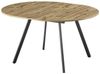 B&D home Esstisch TILL, Rund, ausziehbar, 120-150cm, Beton Bild 5