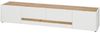 Lowboard Cintia / City, Holzwerkstoff, Weiß, Holzfarben, 220 x 40 x 45 cm Bild 2