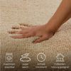 OTTO home Badematte Kaarin, Höhe 30 mm, rutschhemmend beschichtet, schnell trocknend, Polyester, rund, Badteppich, getuftet, flauschig, hochflor, große Farbauswahl Bild 3