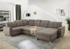 Job 'Livorno KPL' Wohnlandschaft, Microfaser bedruckt hellbraun Bild 5