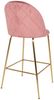 Barhocker >Lausanne< (2er-Set) in Rosa, Velour - 55x108x60cm (BxHxT) Bild 5