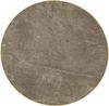 Moderner Runder Beistelltisch, Marmor-Optik Tischplatte mit Goldenem Rand, Stabiles Metallgestell in Schwarz/Gold, Grau, Ideal als Couchtisch, Nachttisch oder Balkontisch Bild 4