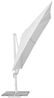 Schneider Schirme Ampelschirm, Rhodos Twist Bianco, Weiß / Weiß, 3x3 m Bild 5