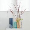 Leonardo Centro Vase Halbkreis, Blumenvase, Glasvase, Tischvase, Dekovase, Blumentopf, Glas, Zimt / Braun, 34 cm, 046955 Bild 2
