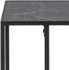 Beistelltisch >Inverness< in Schwarz matt aus MDF Metall - 43x63x35cm (BxHxT) Bild 5