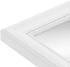 WANDStyle Wandspiegel H390 aus Massivholz in Weiß gemasert 36 x 96 cm im Stil Landhaus Bild 4