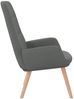 vidaXL Relaxsessel Dunkelgrau Stoff 4102644 Bild 4