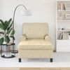 vidaXL Lounge-Liege mit Kissen Creme 91 x 157 x 91 cm Stoff 42022936 Bild 3