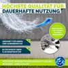 tillvex® Whirlpool Unterlage eckig 242 cm Grau | Bodenmatte Poolunterlage Matte viereckig Outdoor Whirlpools | Thermo Bodenschutzmatte Pool Untergrund | Bodenschutz Bodenplatte schützt & isoliert Bild 4