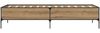 vidaXL Bettrahmen Kunsthandwerk Eiche 80 x 200 cm Holzwerkstoff 8009124 Bild 4