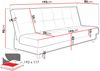 Schlafsofa Enduro XIV Cord (Farbe: Poso 22) Bild 5