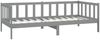 vidaXL Tagesbett mit Matratze 90x200 cm Grau Massivholz Kiefer [3083626] Bild 5