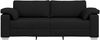 vidaXL 3-Sitzer-Sofa Schwarz 220 cm Stoff 4105239 Bild 4
