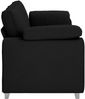 vidaXL 3-Sitzer-Sofa Schwarz 220 cm Stoff 4105239 Bild 5