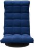 vidaXL Bodenstuhl Drehbar Blau Samt 336563 Bild 3