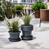 Basic 15cm Anthrazit mit Untersetzer 4er SET Bild 3
