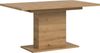 Home affaire Esstisch Motus, ausziehbar 150 -190 cm, inklusive 40 cm Einlegeplatte (Set, 1-St), Säulengestell mit Bodenplatte, Tisch, Küchentisch, Esszimmer, Küche Bild 4