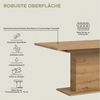 Home affaire Esstisch Motus, ausziehbar 150 -190 cm, inklusive 40 cm Einlegeplatte (Set, 1-St), Säulengestell mit Bodenplatte, Tisch, Küchentisch, Esszimmer, Küche Bild 3