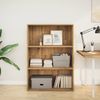 vidaXL Bücherregal Artisan-Eiche 80x30x114 cm Holzwerkstoff 857939 Bild 3