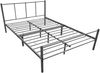 Metallbett Laos 120x200 cm Dunkelgrau Bild 2