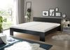 Bett >Cannes< in Schwarz - 185x71x204cm (BxHxT) Bild 3