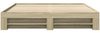 Bettgestell, Doppelbett ohne Matratze Sonoma-Eiche 200x200 cm Holzwerkstoff Bild 5