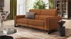 Sofanella 2-Sitzer MARA Ledercouch Relaxsofa Sofa in Grau Bild 3
