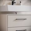 Waschbeckenunterschrank Florence 60 x 35 cm Cashmere - Hängender Badezimmerschrank mit 2 Schubladen Bild 5