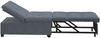 vidaXL Schlafsofa Dunkelgrau 194 x 67 x 82 cm Samt 42008595 Bild 3