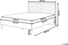 Bett dunkler Holzfarbton Lattenrost 160x200 cm MIALET - Bild 2