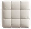 Micadoni Hocker Bellis Samt Bluvel Dunkelbeige Bild 3