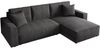 Beautysofa Ecksofa PARYS, mit Schlaffuntion, Bettkasten, mit universelle Ottomane Bild 4